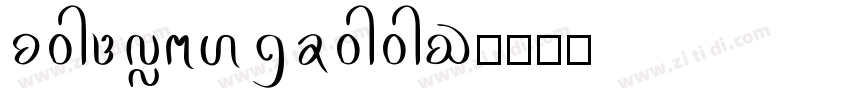 G0Tham B00K字体转换 G0Tham B00K字体转换